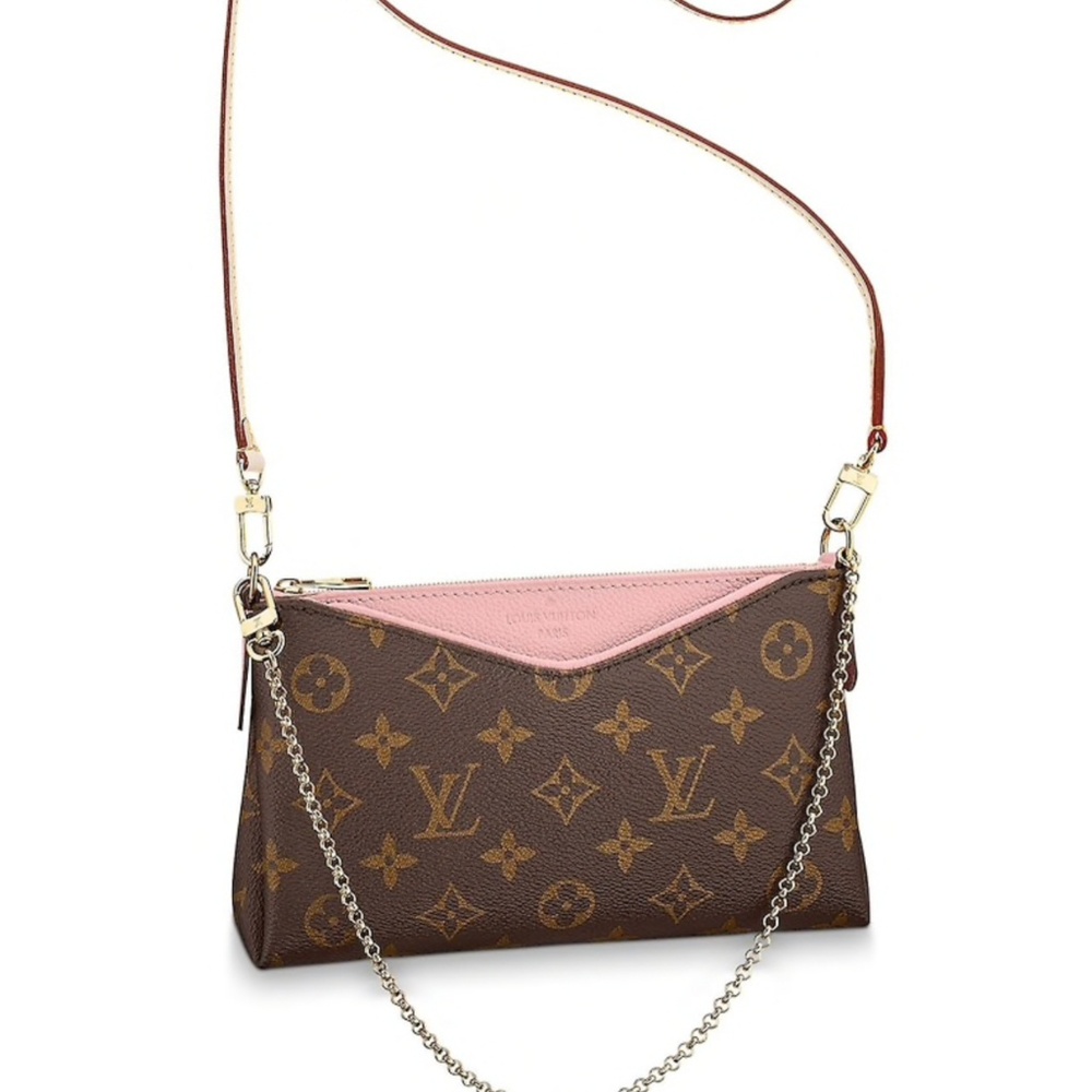 Louis Vuitton Pallas Clutch Bag Monogram